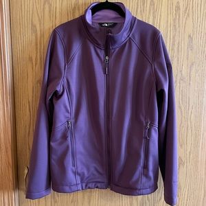 Purple North Face Shell Jacket